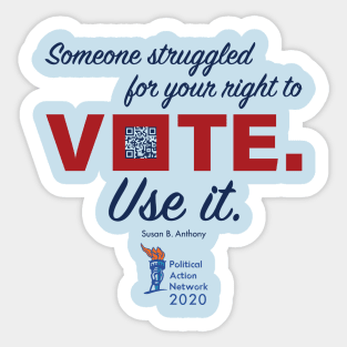 Political Action Network 2020 Sticker